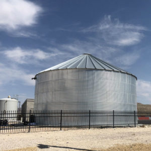 9,500 Gallon Corrugated Metal Liner Tank