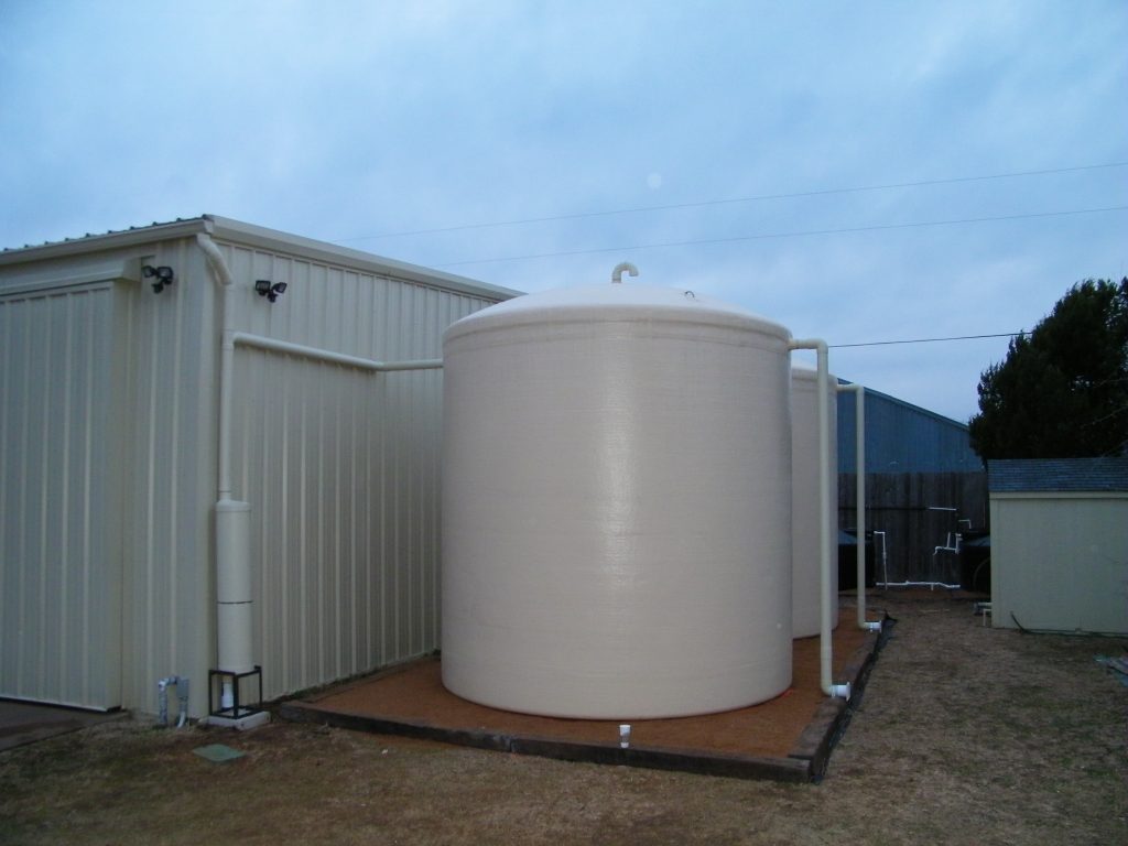 fiberglass water storage tanks