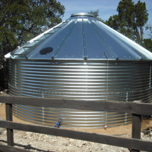 2,500 Gallon Corrugated Metal Liner Tank