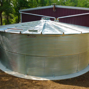 18,000 Gallon Corrugated Metal Liner Tank
