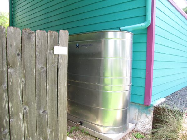 galvanized metal slimline tank