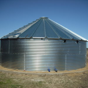 30,000 Gallon Corrugated Metal Liner Tank