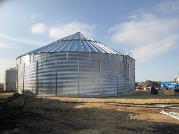 24,000 Gallon Corrugated Metal Liner Tank
