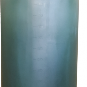 Dark Green 1150 gallon rainwater harvesting tank