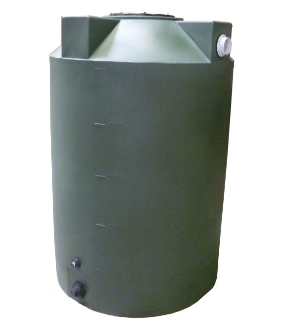 500 Gallon Plastic Rainwater Harvesting Tank - Image 2