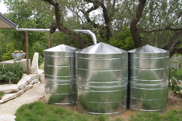 galvanized metal water storage tanks