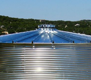 40,000 Gallon Corrugated Metal Liner Tank